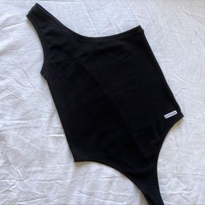 Calvin Klein One Shoulder Bodysuit
